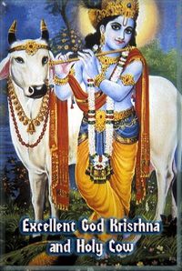 Krishna & Cow