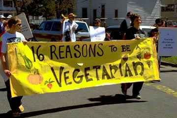 veggie demonstration