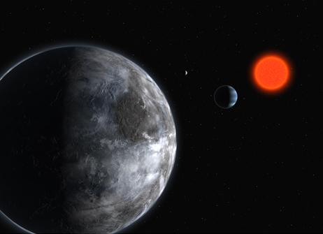 Gliese581 Solar System